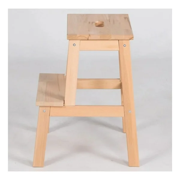 Ikea Basamaklı Ahşap Tabure - Açık Kahverengi - Görsel 2