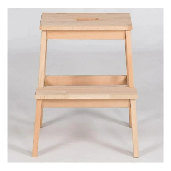 Ikea Basamaklı Ahşap Tabure - Açık Kahverengi - Görsel 3