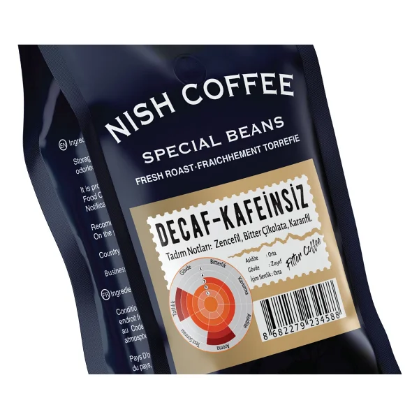 Nish Special Beans Decaf Kafeinsiz Filtre Kahve 250 Gr - Görsel 3