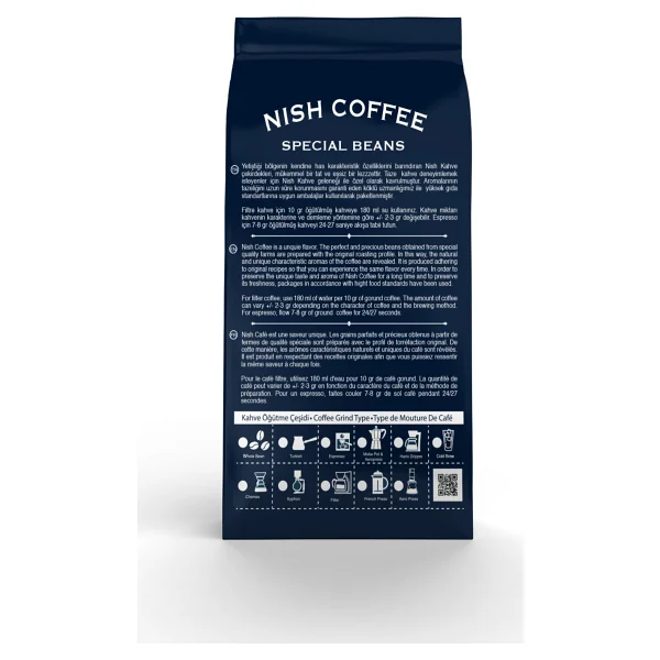 Nish Special Beans Decaf Kafeinsiz Filtre Kahve 250 Gr - Görsel 4