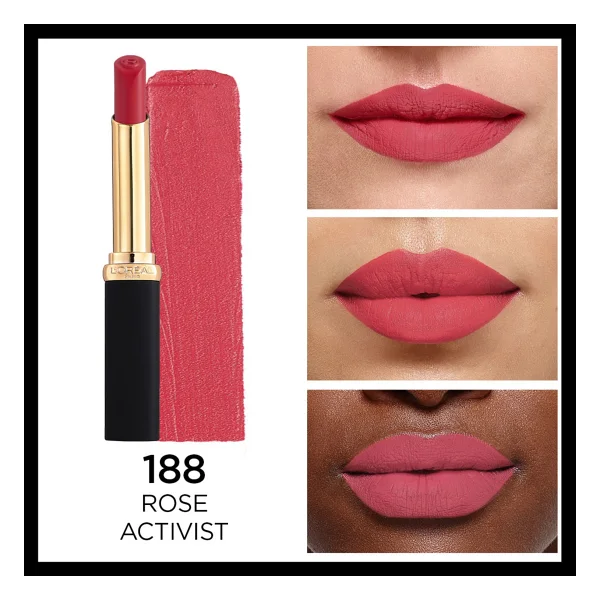 L'oreal Paris Color Riche Intense Volume Matte 188 Rose Activist Stick Ruj - Görsel 3