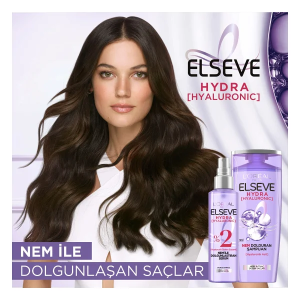 L'oreal Paris Elseve Hydra Nem Dolduran 390 Ml Şampuan - Görsel 3