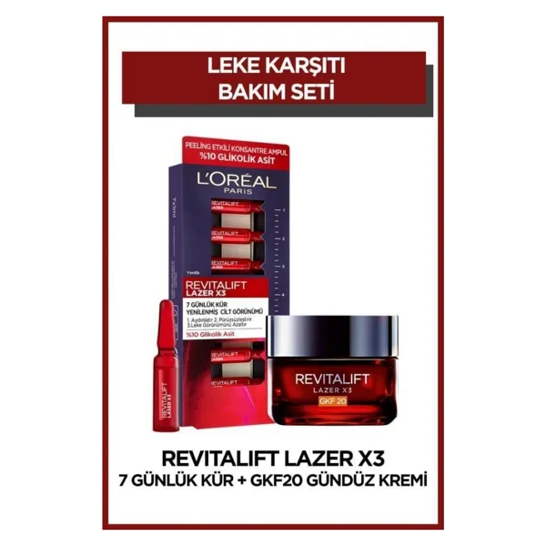 L'oreal Paris Revitalift Lazer Gündüz Cilt Bakım Seti 36005234562531 - Görsel 4