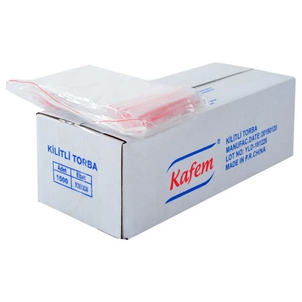 7 X 9 Cm Kilitli Poşet / Naylon Torba ( 6.000 Adet ) - Kafem - Görsel 3