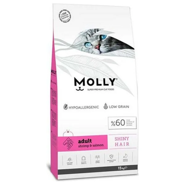 Molly Karides Somonlu 15 Kg Yetişkin Kuru Kedi Maması - Görsel 2