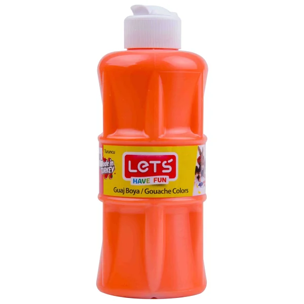 Lets 250 Ml Guaj Boya Turuncu - Görsel 2
