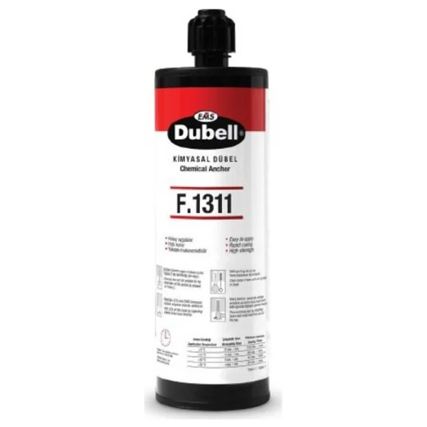 Ems Dubell F.1311 Kimyasal Dübel 410 Ml - Görsel 2