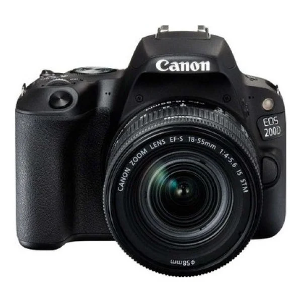 Canon Eos 200d + 18-55mm Lens Dslr Fotoğraf Makinesi - Görsel 2