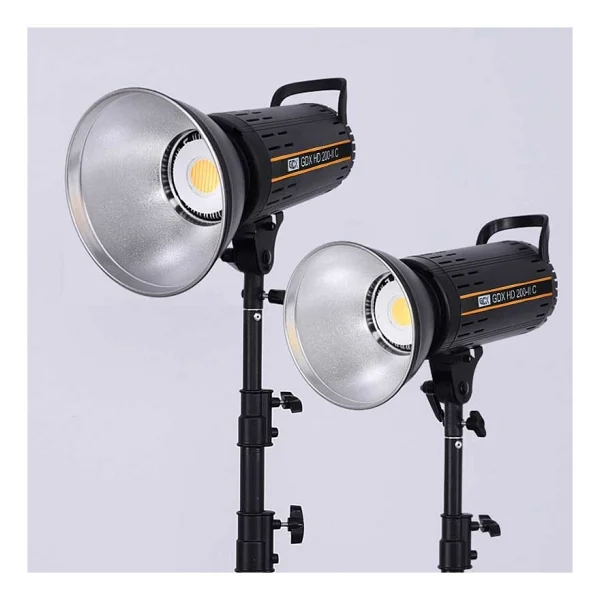 GDX HD-200II C Bi-Color 2'li Video LED Işık Seti - Görsel 2