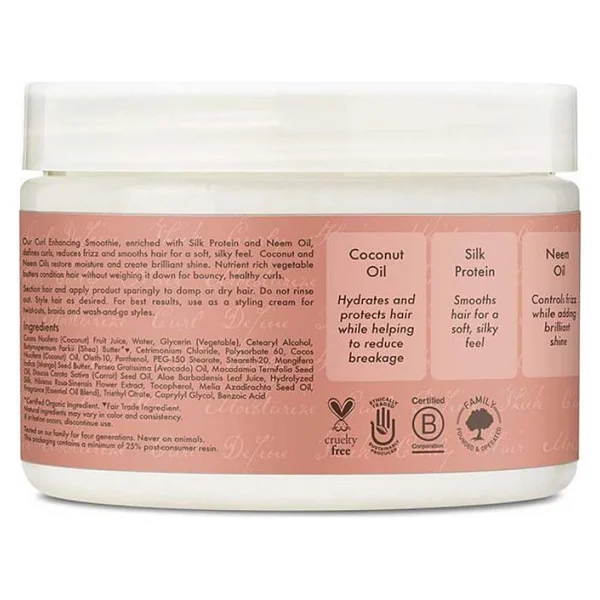 Shea Moisture Coconut & Hibiscus 284 Gr Durulanmayan Saç Kremi - Görsel 2
