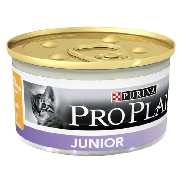 Pro Plan Junior Tavuklu 85 Gr 24'lü Yavru Konserve Kedi Maması - Görsel 2