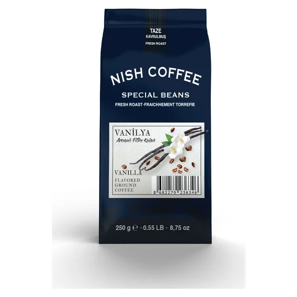 Nish Special Beans Vanilya Aromalı Filtre Kahve 250 Gr - Görsel 2