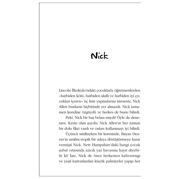 Bunun Adı Findel - Andrew Clements - Görsel 3