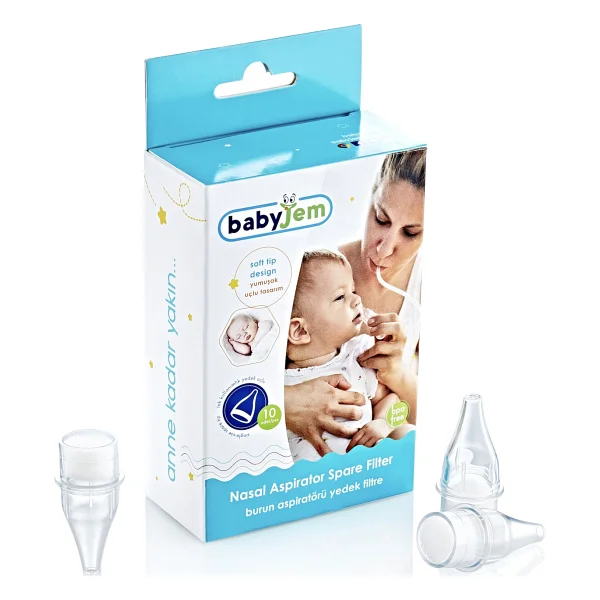 Babyjem 10'lu Burun Aspiratörü Yedek Filtre - Görsel 7