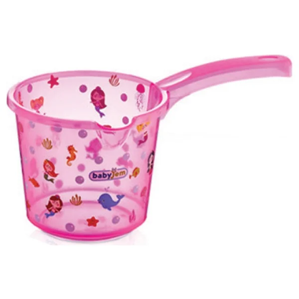 Babyjem Şeffaf Desenli Bebek Banyo Maşrapası - Görsel 5