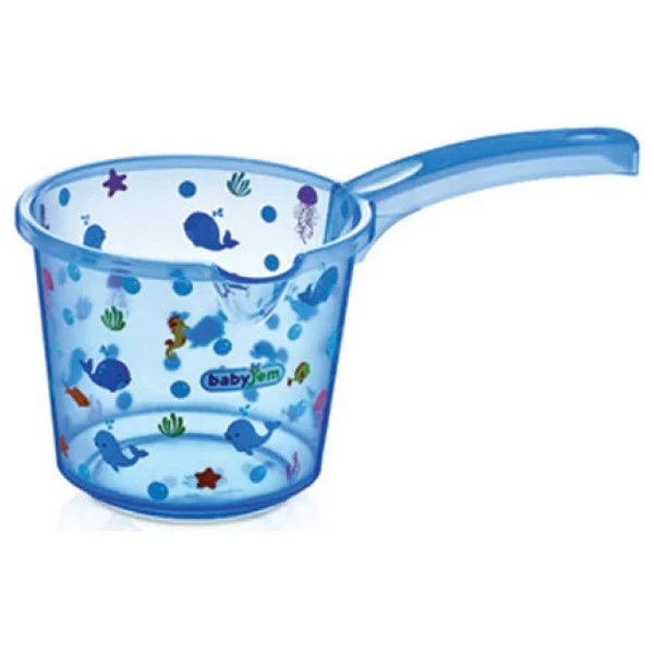 Babyjem Şeffaf Desenli Bebek Banyo Maşrapası - Görsel 7