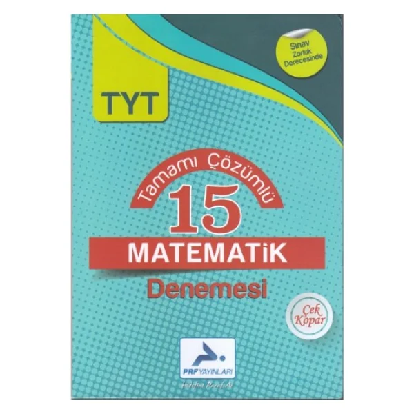 Paraf Yayınları Tyt Matematik 15 Branş Denemesi - Görsel 2