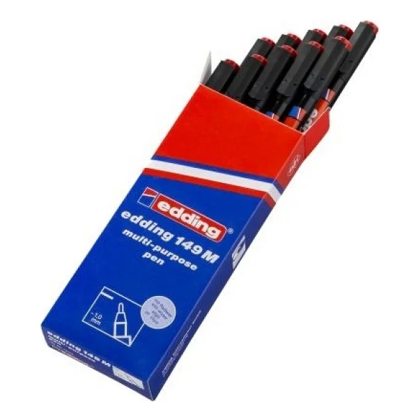 Edding 149M 10'lu Paket Asetat Kalemi - Görsel 8