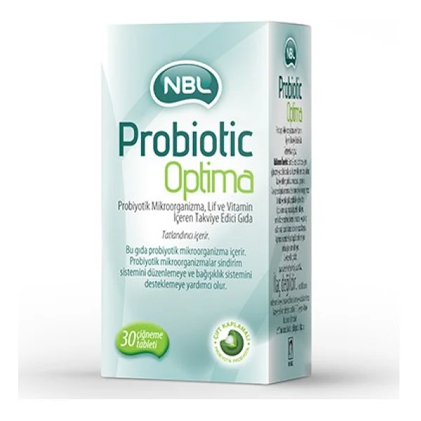 Nbl Probiotic Optima 30 Tablet - Görsel 3
