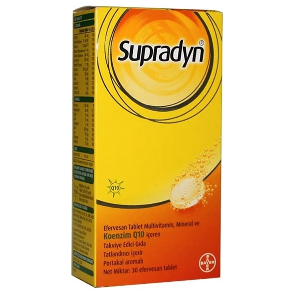 Supradyn Daily Koenzim Q10 Efervesan 30 Tablet - Görsel 6
