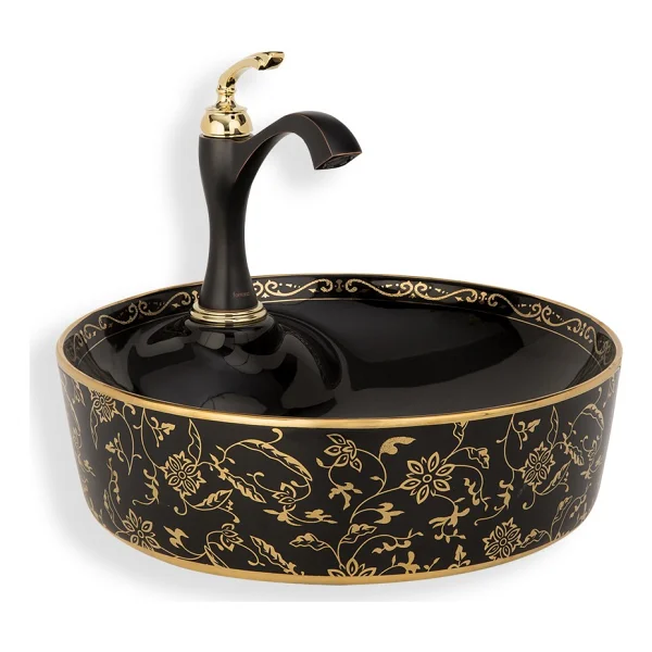 Lena E-4043s Tezgah Üstü Porselen Lavabo - Görsel 2