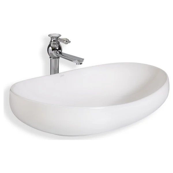 Lena E-5257 Tezgah Üstü Porselen Lavabo - Görsel 3