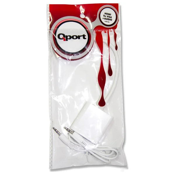 Qport Q-HD-Vgj Hdmı To Vga Dönüştürücü - Görsel 2