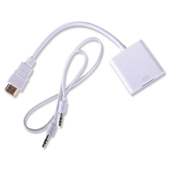 Qport Q-HD-Vgj Hdmı To Vga Dönüştürücü - Görsel 4