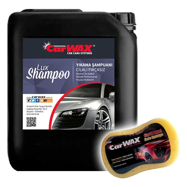 Carwax 5 kg Gold Shine Cilalı Oto Şampuan - Görsel 3
