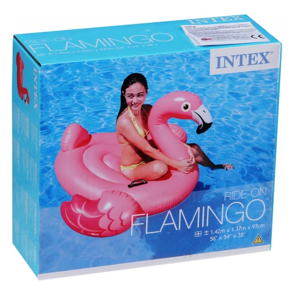Intex 57558 142x137x97 Cm Flamingo Binici - Görsel 3