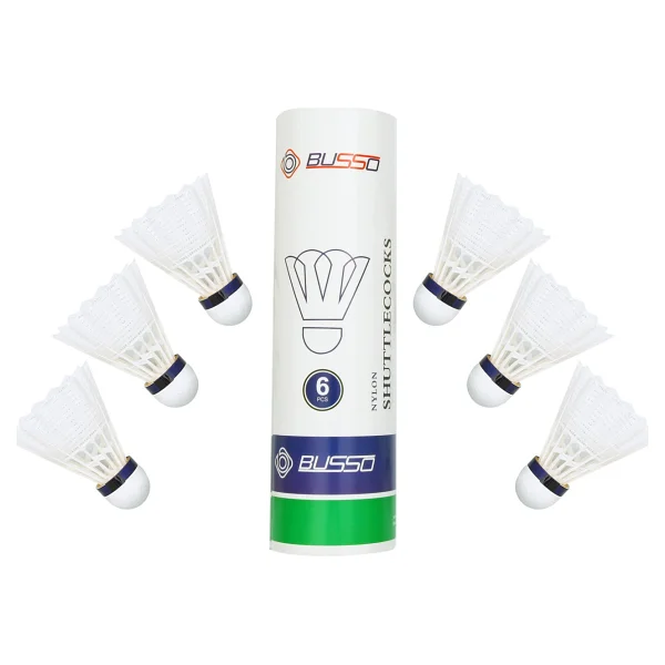 Busso Bs-509 Naylon 6'lı Badminton Topu - Görsel 2