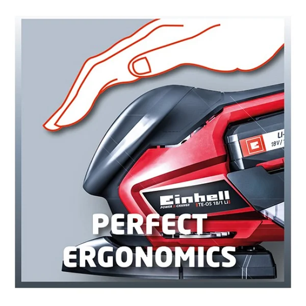 Einhell Te-Os 18/1 Li Aküsüz Zımpara Makinesi - Görsel 3