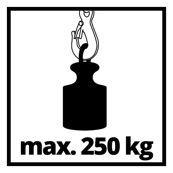 Einhell Tc-Eh 250 500 W Elektrikli Vinç - Görsel 2