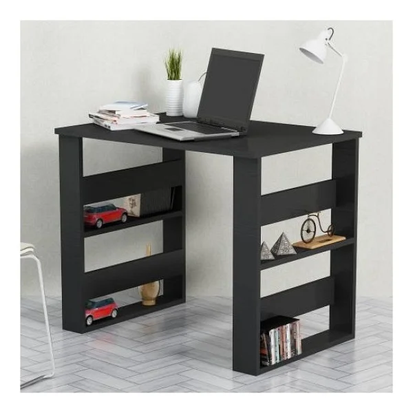 Moonlife Verona Çalışma Masası Ceviz - Görsel 3