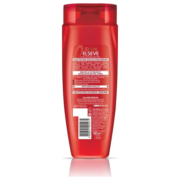 L'oreal Paris Elseve Color-Vive Renk Koruyucu 520 Ml Şampuan - Görsel 2