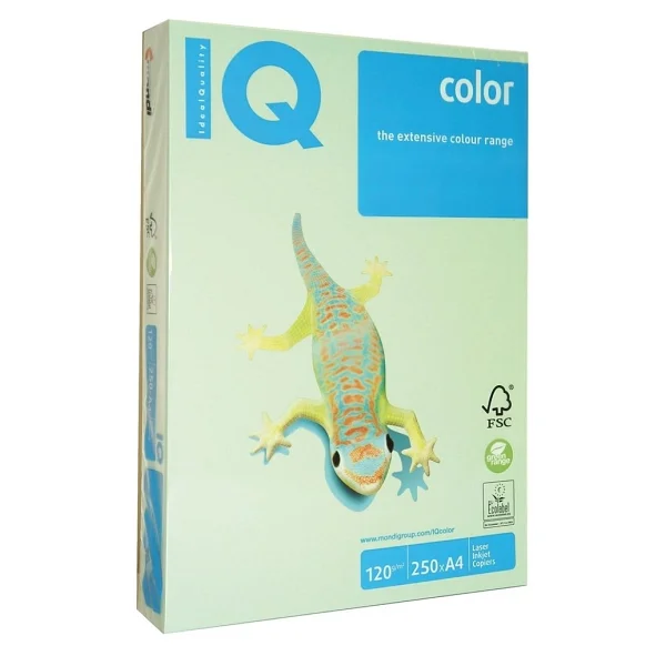 Iq Color A4 80 Gr 500 Yaprak Renkli Fotokopi Kağıdı Açık Yeşil - Görsel 2