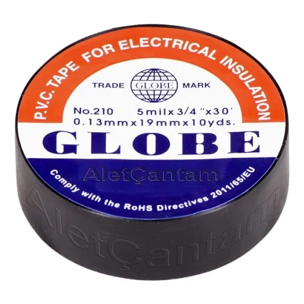 Globe Elektrik Bandi Izole Bant 1 Adet- Sari - Görsel 4