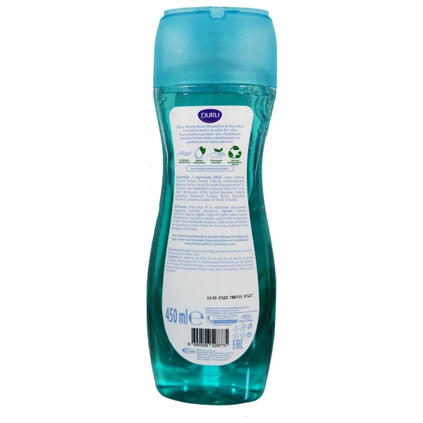 Duru Moods Deniz Mineralleri & Aloe Vera Duş Jeli 450 Ml - Görsel 2