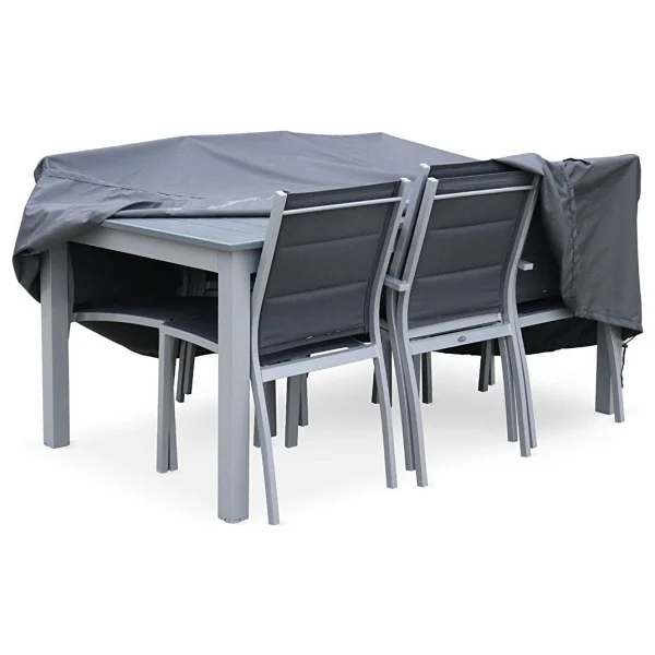 Autozel Bahçe Mobilyası Koltuk Masa Sandalye Koruyucu Örtü Branda 200x160x80cm - Görsel 2