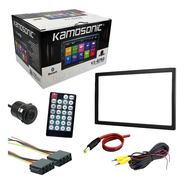 Kamosonic Ks-G752 7" 4x45 W Kameralı Double Teyp - Görsel 3