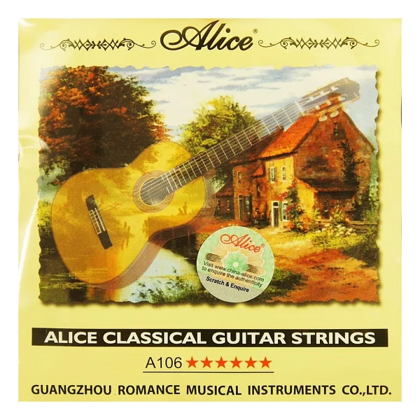 Alice Klasik Gitar Teli Takimi - Görsel 8