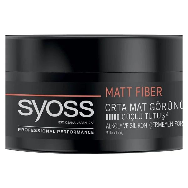 Syoss Matt Fiber Wax 100 Ml - Görsel 3