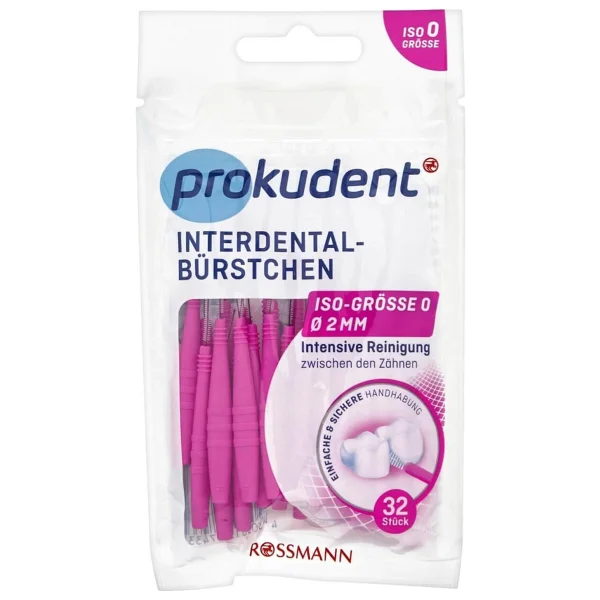 Prokudent Pembe Iso 0 0.4 Mm 32'li Arayüz Fırçası - Görsel 2