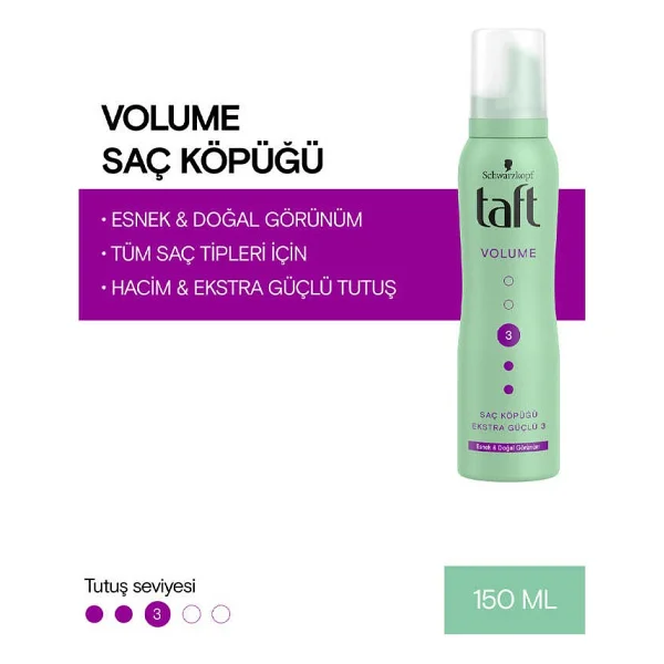 Taft Saç Köpükleri,Taft - 1 - Görsel 2
