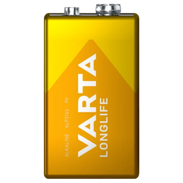 Varta Longlife Power 9v Alkalin Pil - Görsel 2