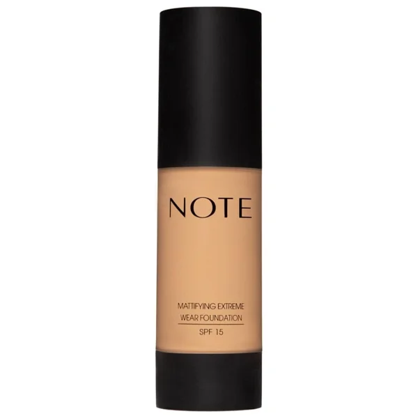 Note Mattifying Extreme Wear Spf 15 03 Medium Beige 35 Ml Likit Fondöten - Görsel 6