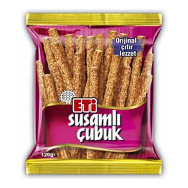 Eti Susamlı Çubuk Kraker 120 gr 10'lu - Görsel 2