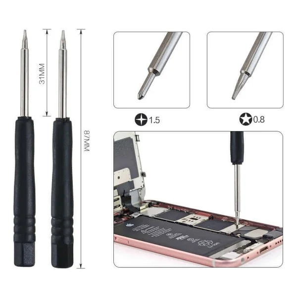 Zhanlida T8000 Ekran Dokunmatik Kapak Yapıştırıcı 15ml Şeffaf+Tamir Seti - 1 Adet - Görsel 2