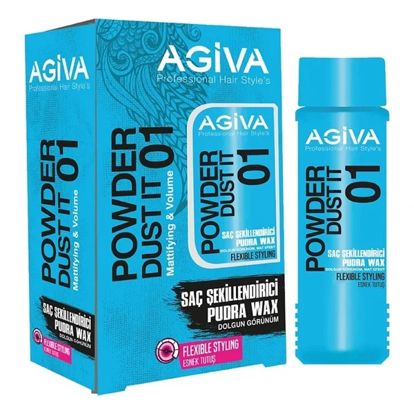 Agiva Styling Dust Pudra Wax 20 Gr - Görsel 2