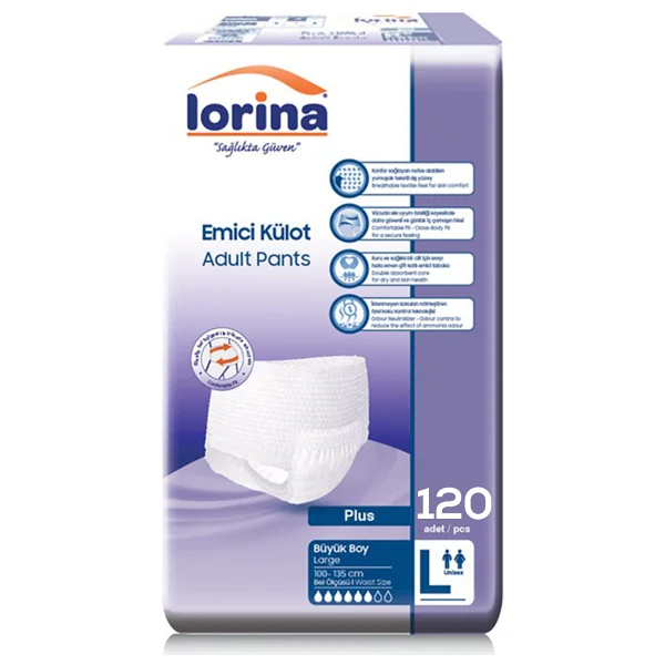 Lorina Emici Külot Orta Boy M 30'lu 4 Adet Hasta Bezi - Görsel 4